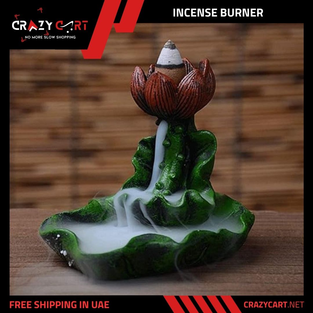 Leaf Shaped Backflow Incense Burner