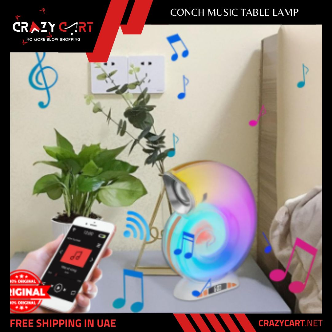 Conch Music Table Lamp