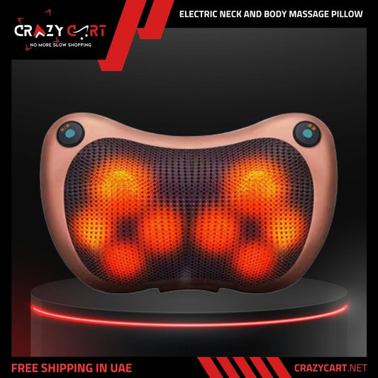 Electric Neck and Body Massage Pillow