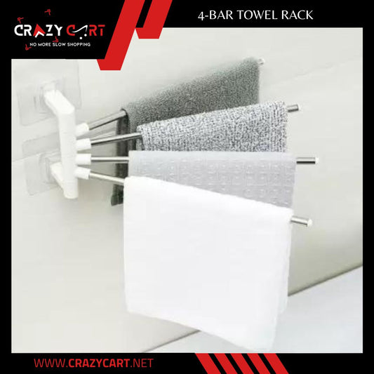4-Bar Towel Rack