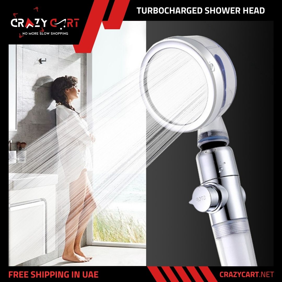 High Pressure Turbocharged Shower Head