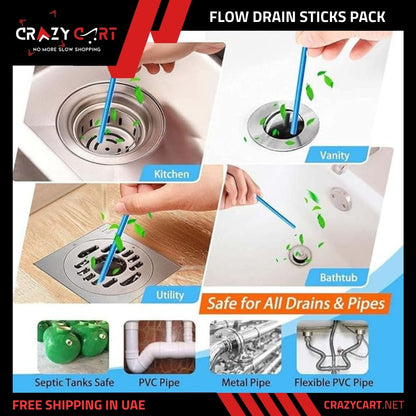 Flow Drain Sticks Pack