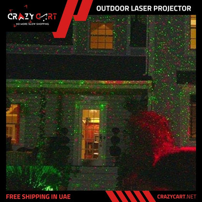 Outdoor Laser Projector