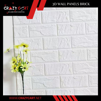 3D Wall Panels Brick