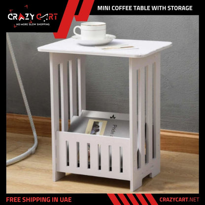 Mini Coffee Table with Storage