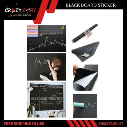 Black Board Sticker