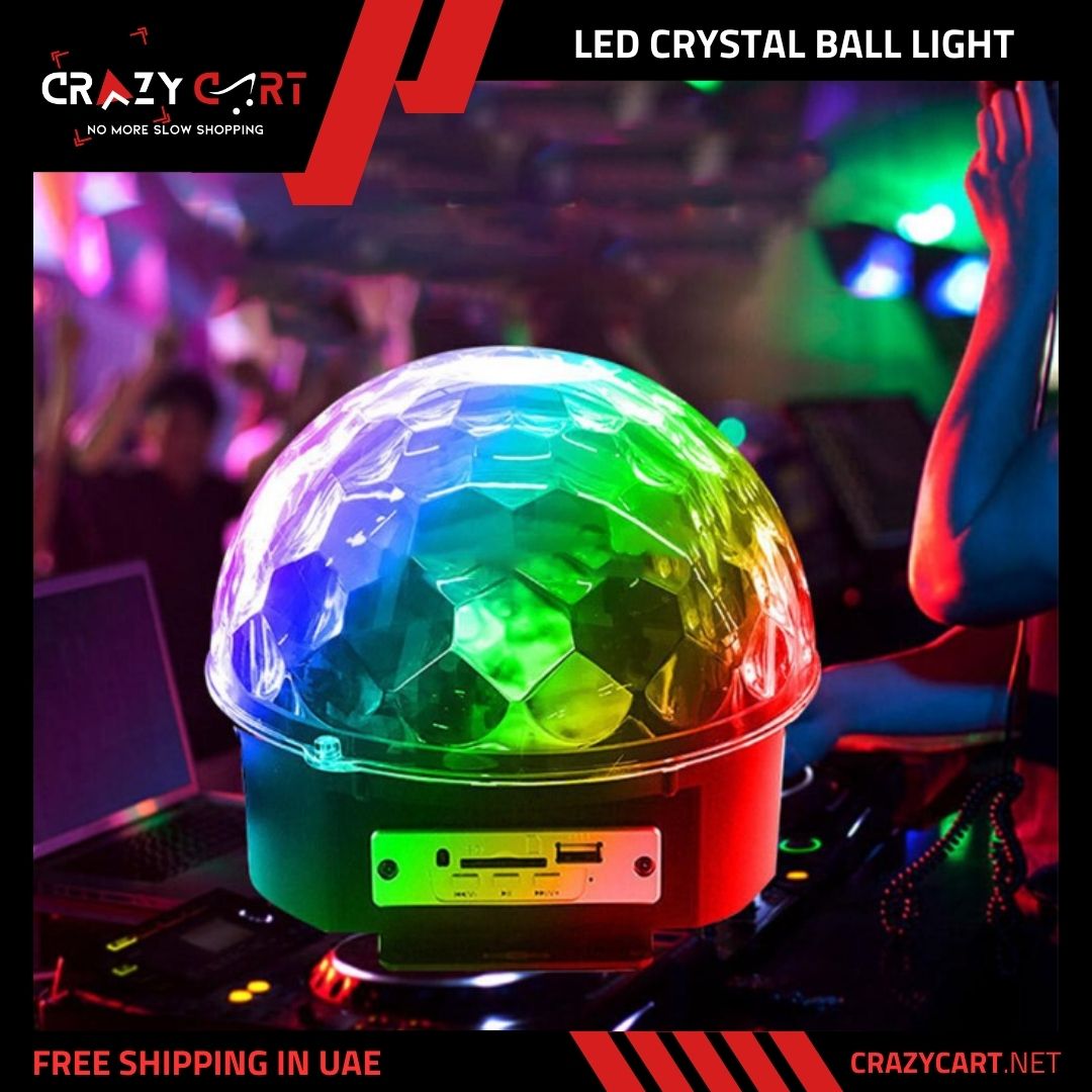 LED Crystal Magic Ball Light