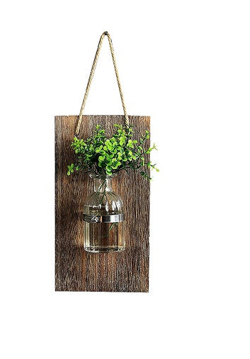 Wall Mount Decoration Piece With Jar
