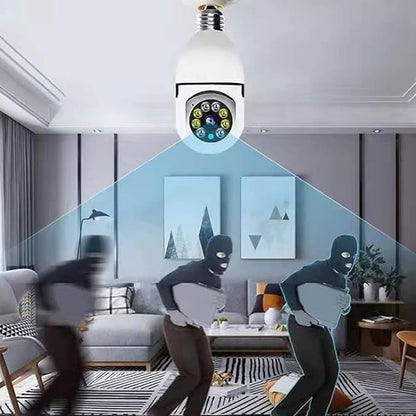 Security Camera with LED Lights