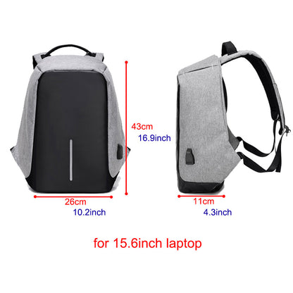 Anti Theft Backpack Bag